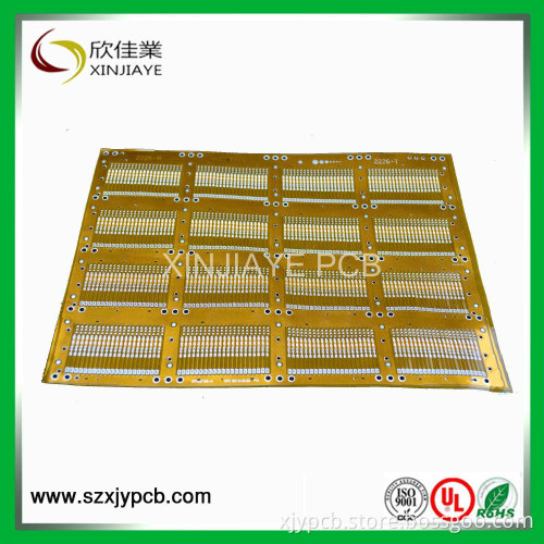 Single Sided Polyimide Material Flexible PCB with Stiffener
